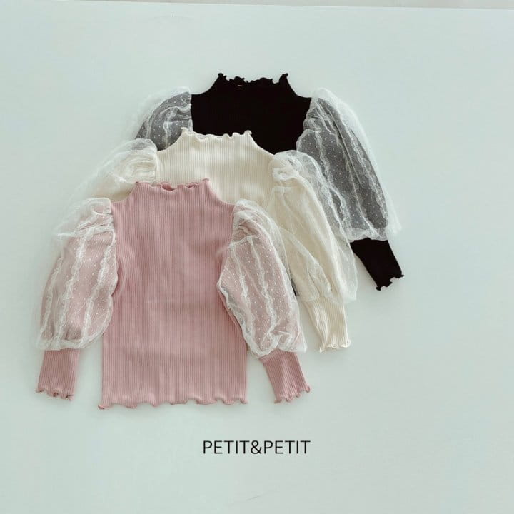 Petit & Petit - Korean Children Fashion - #childofig - Puff Sha Tee - 7