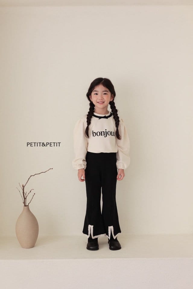 Petit & Petit - Korean Children Fashion - #childrensboutique - Bonjour Tee - 6