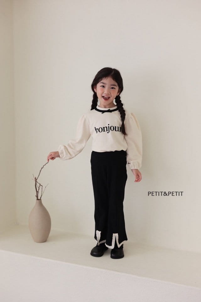 Petit & Petit - Korean Children Fashion - #designkidswear - Bonjour Tee - 7