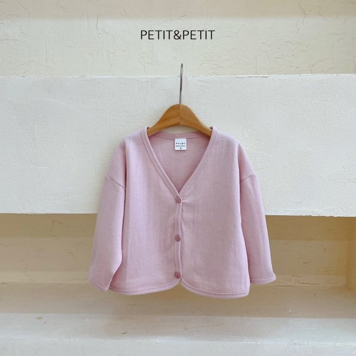 Petit & Petit - Korean Children Fashion - #designkidswear - Piping Cardigan - 3