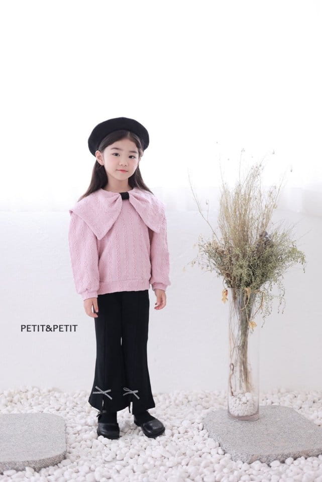 Petit & Petit - Korean Children Fashion - #discoveringself - Check Ribbon Pants - 5