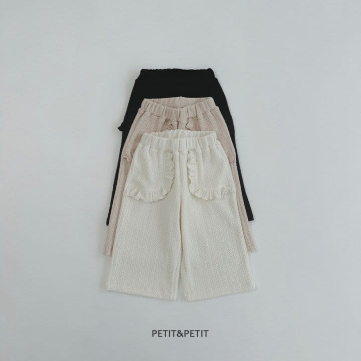 Petit & Petit - Korean Children Fashion - #discoveringself - Pocket Frill Pants