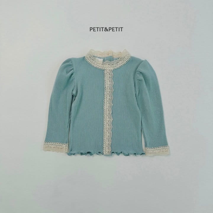 Petit & Petit - Korean Children Fashion - #fashionkids - Bennis Lace Tee - 11