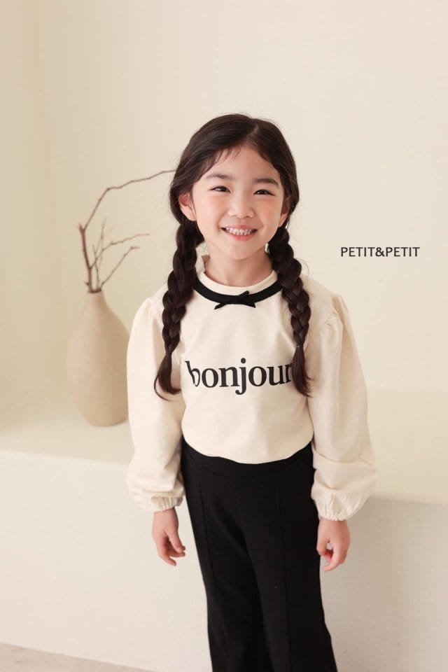 Petit & Petit - Korean Children Fashion - #fashionkids - Bonjour Tee - 9