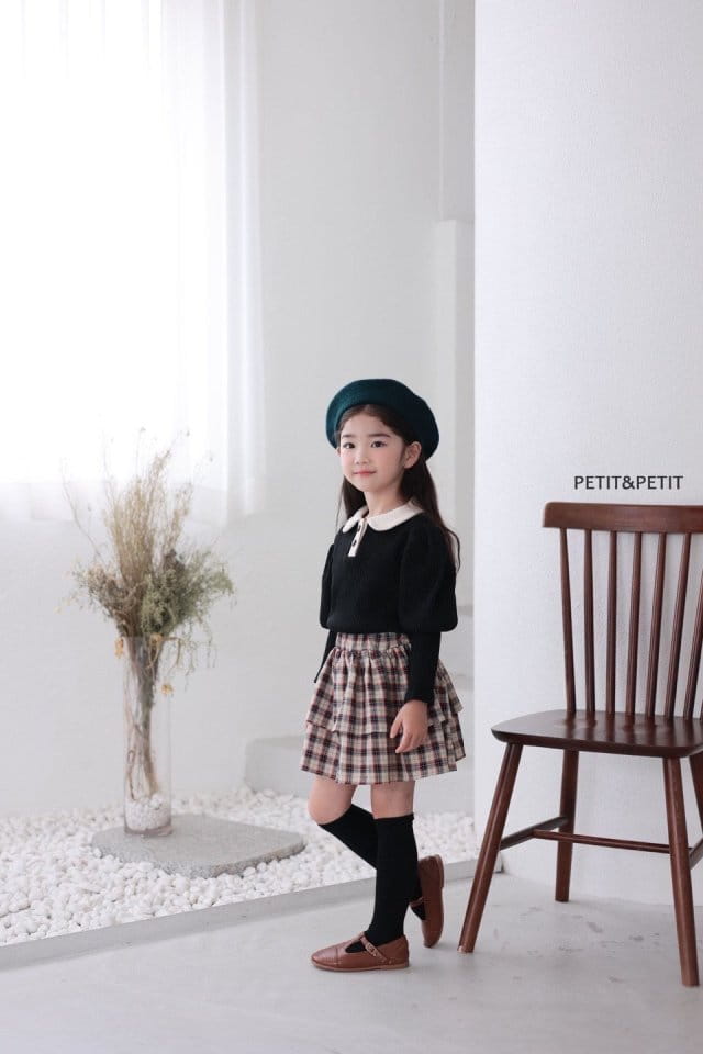 Petit & Petit - Korean Children Fashion - #kidsshorts - Waffle Tee - 3