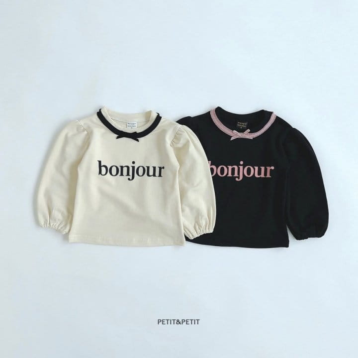 Petit & Petit - Korean Children Fashion - #kidzfashiontrend - Bonjour Tee - 12