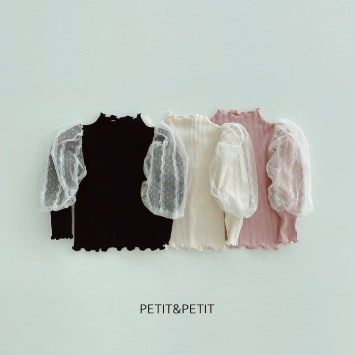 Petit & Petit - Korean Children Fashion - #kidzfashiontrend - Puff Sha Tee