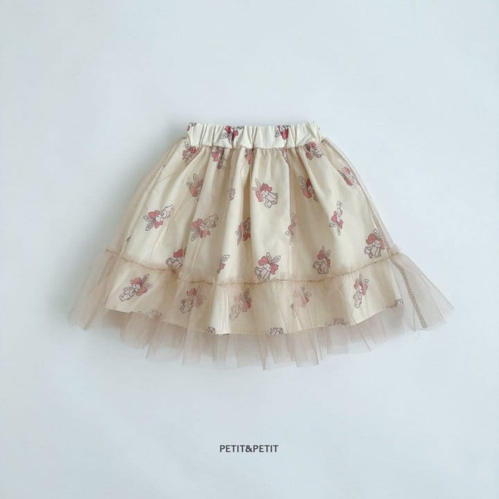 Petit & Petit - Korean Children Fashion - #kidzfashiontrend - Petit Sha Skirt