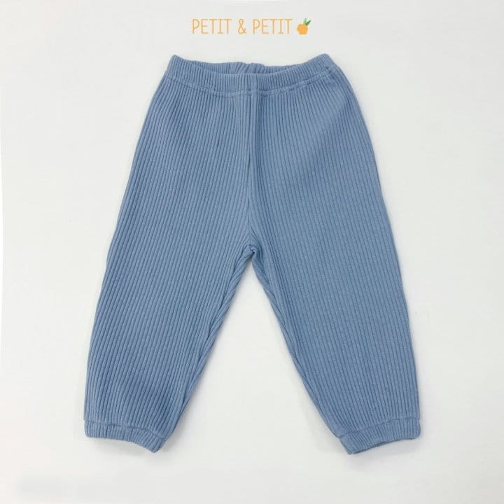 Petit & Petit - Korean Children Fashion - #littlefashionista - Rib Pants - 2