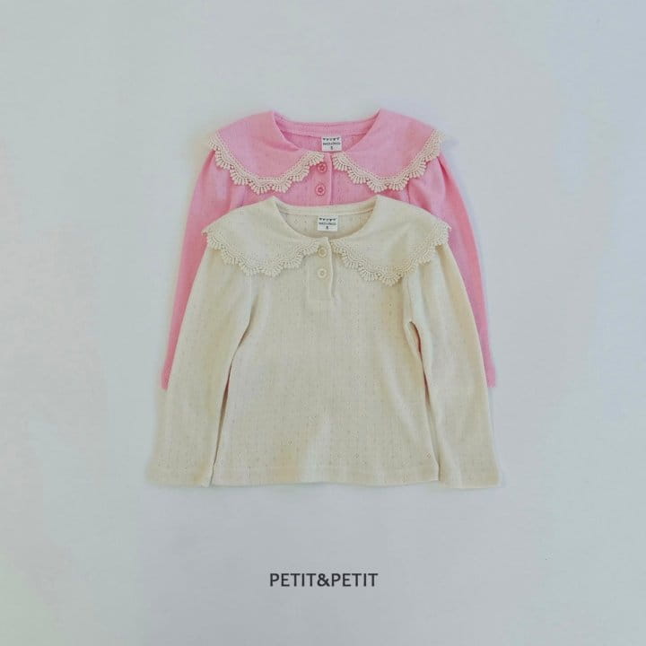 Petit & Petit - Korean Children Fashion - #magicofchildhood - Eyelet Blouse - 11