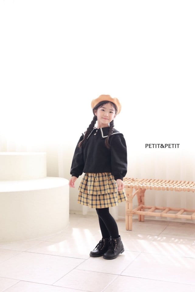 Petit & Petit - Korean Children Fashion - #magicofchildhood - Check Cancan Skirt - 2