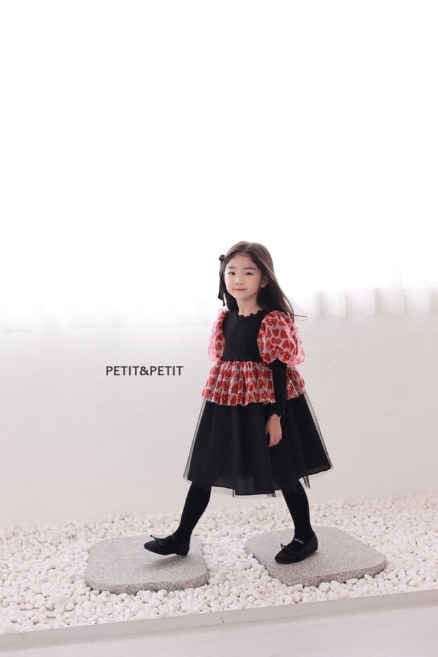 Petit & Petit - Korean Children Fashion - #magicofchildhood - Heart Sha One-piece