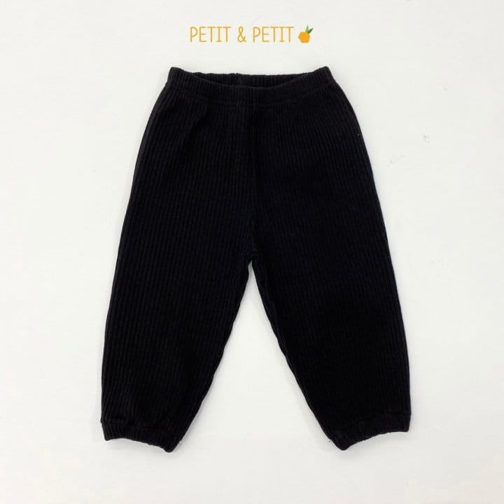 Petit & Petit - Korean Children Fashion - #magicofchildhood - Rib Pants - 4