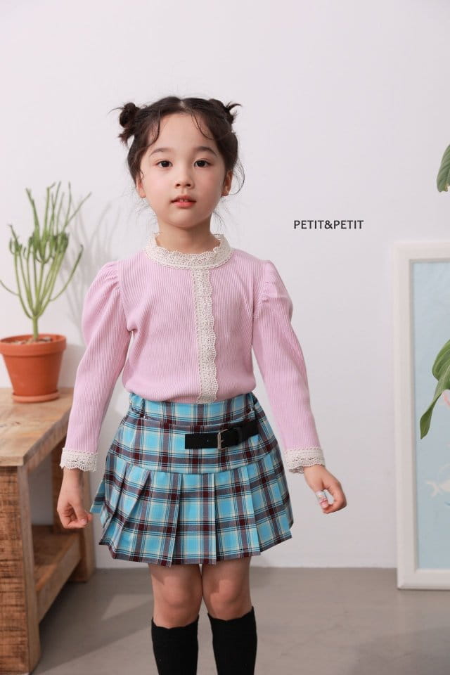 Petit & Petit - Korean Children Fashion - #prettylittlegirls - Bennis Lace Tee - 3