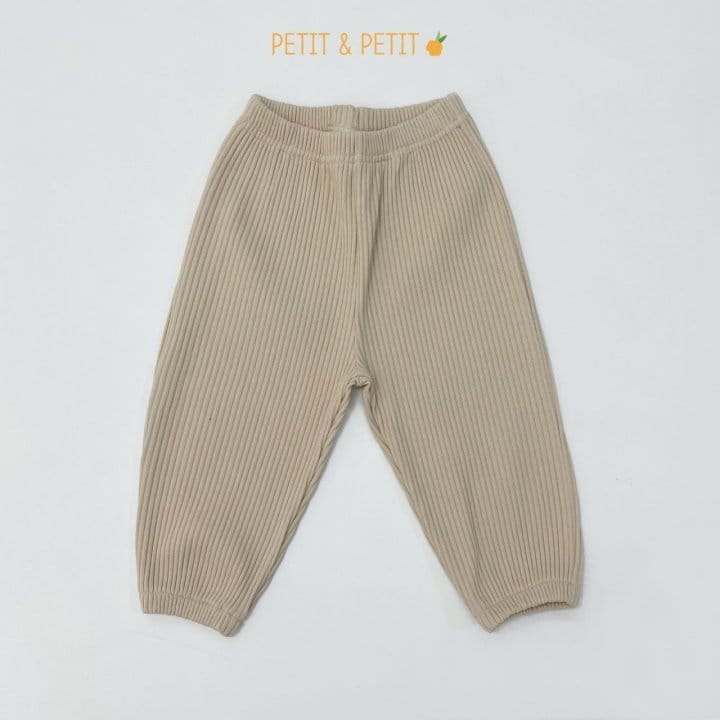 Petit & Petit - Korean Children Fashion - #prettylittlegirls - Rib Pants - 5