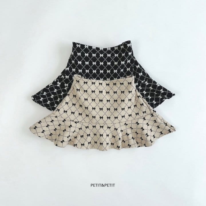 Petit & Petit - Korean Children Fashion - #prettylittlegirls - Ribbon Frill Skirt - 7