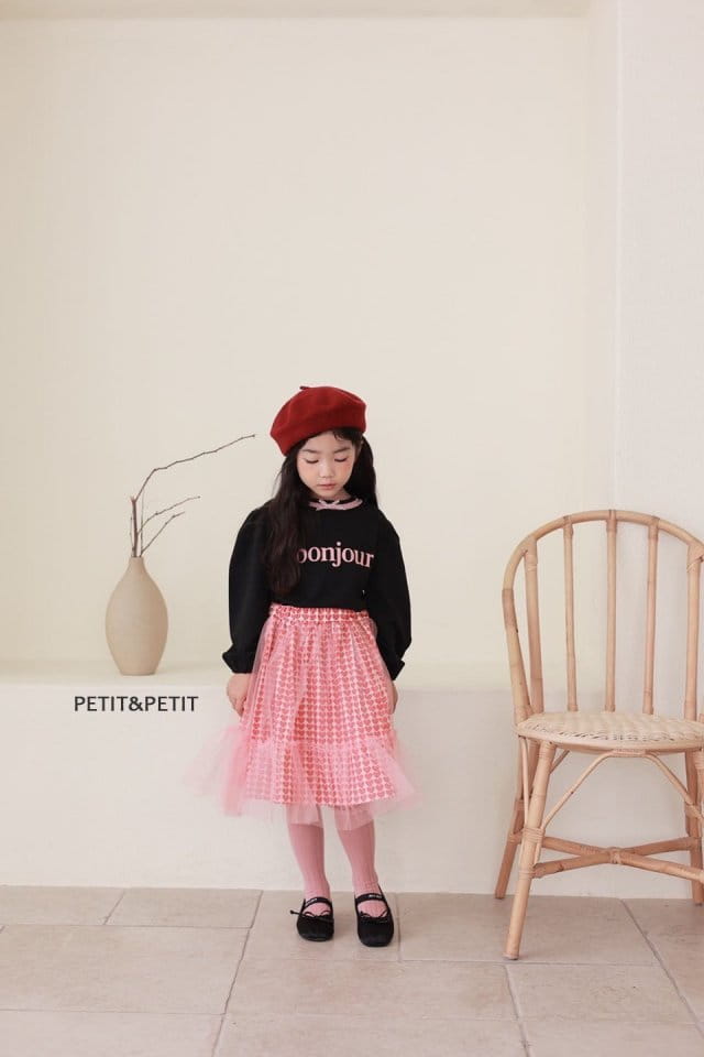 Petit & Petit - Korean Children Fashion - #todddlerfashion - Bonjour Tee - 2