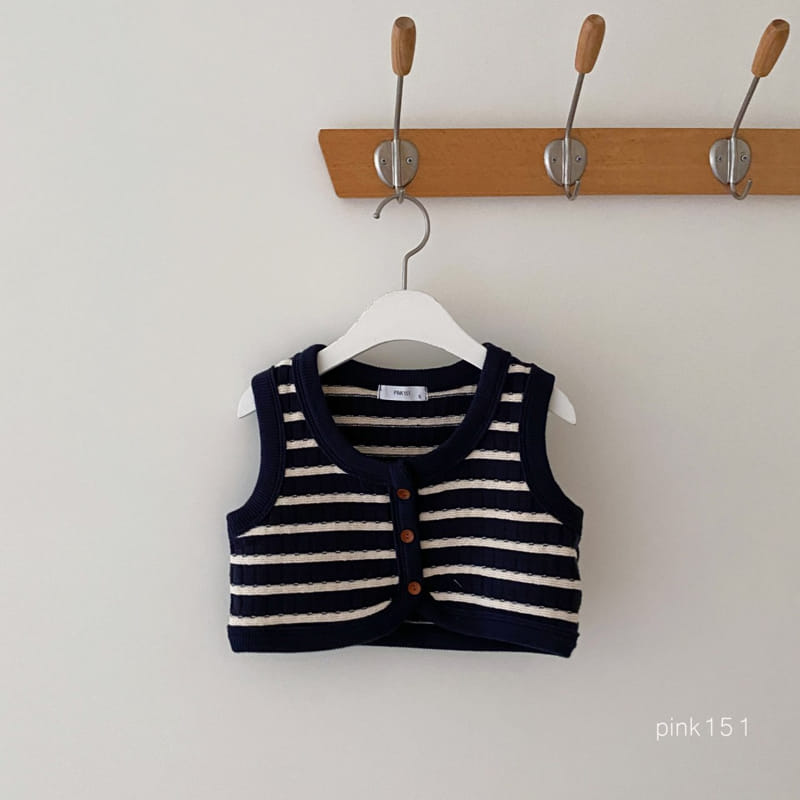 Pink151 - Korean Children Fashion - #Kfashion4kids - Knit Open Vest