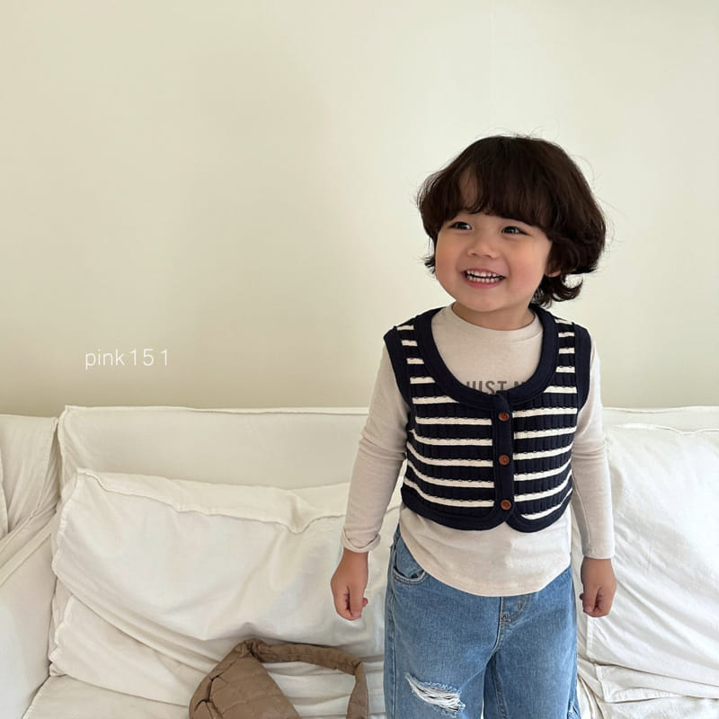 Pink151 - Korean Children Fashion - #childofig - Knit Open Vest - 9