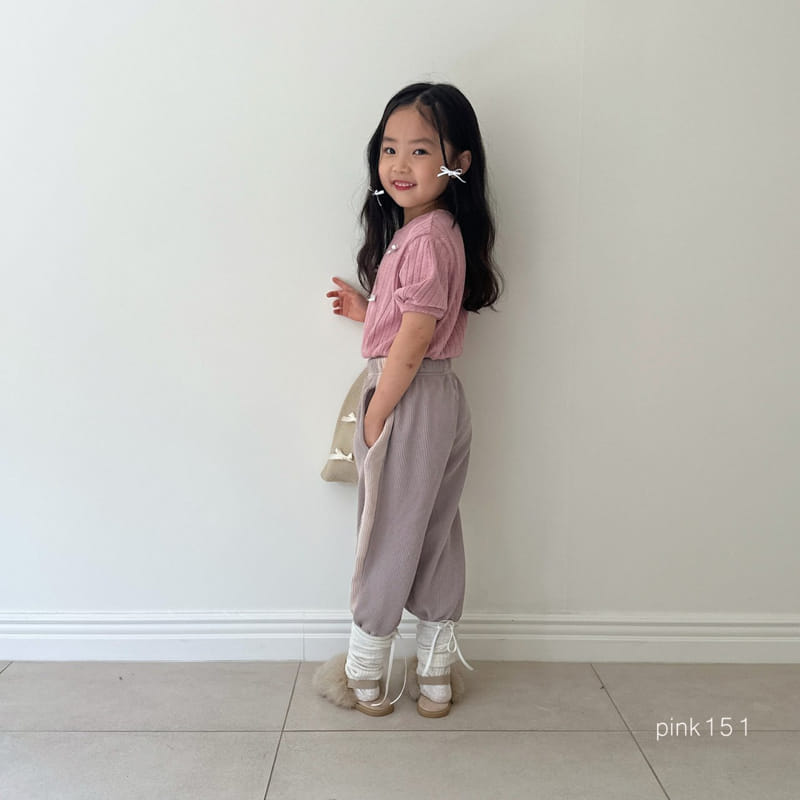 Pink151 - Korean Children Fashion - #designkidswear - Ribbon Knitt Tee - 9