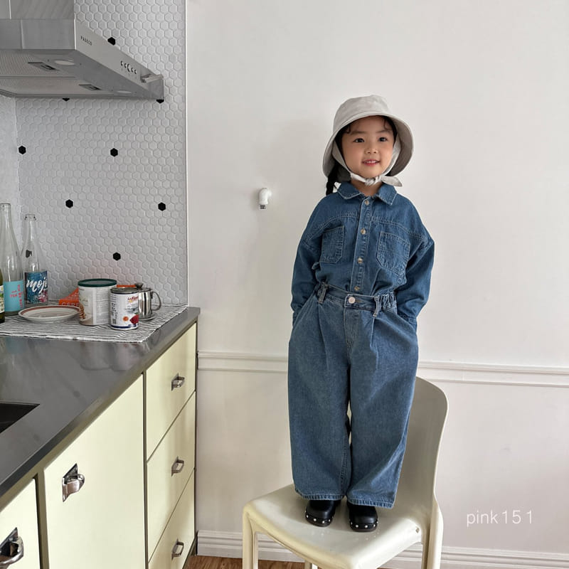 Pink151 - Korean Children Fashion - #discoveringself - Cargo Denim Jacket - 4