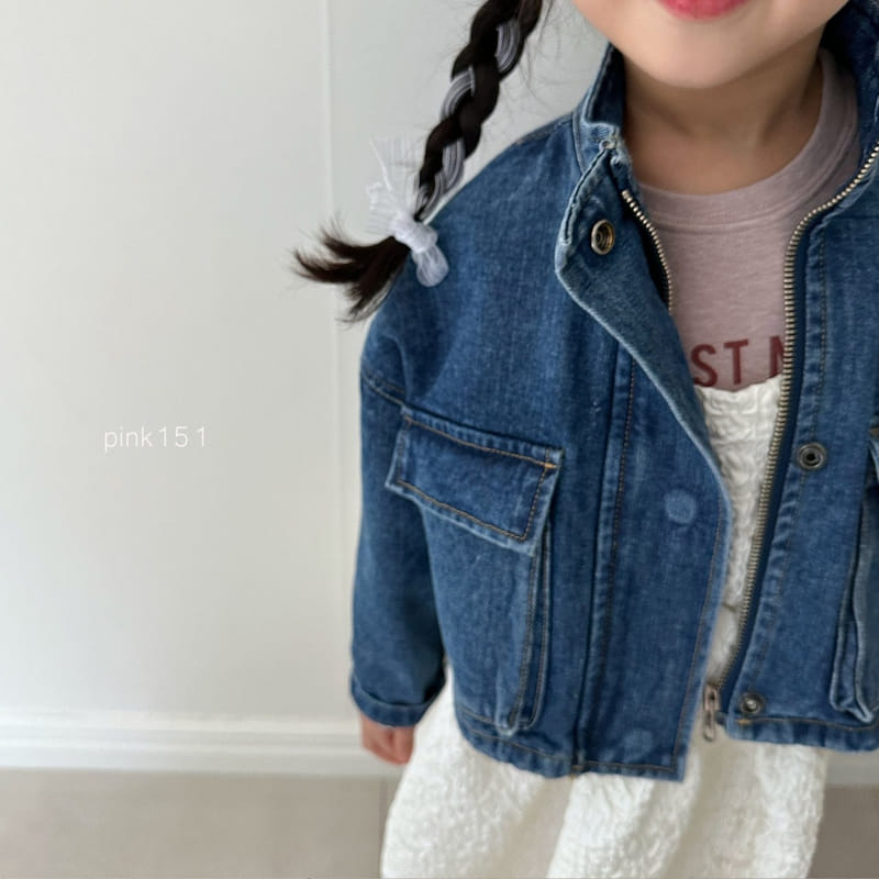 Pink151 - Korean Children Fashion - #fashionkids - Big Pocket Jacket - 4