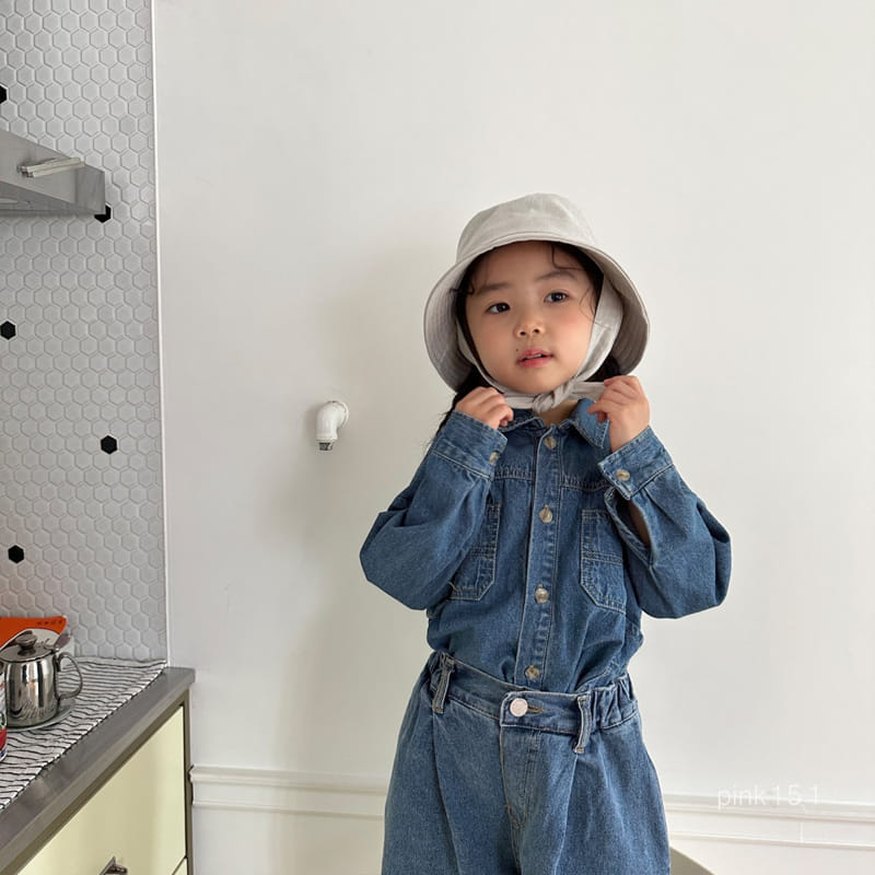 Pink151 - Korean Children Fashion - #kidsstore - Cargo Denim Jacket - 6