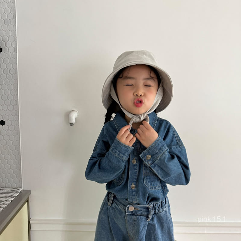 Pink151 - Korean Children Fashion - #littlefashionista - Cargo Denim Jacket - 9