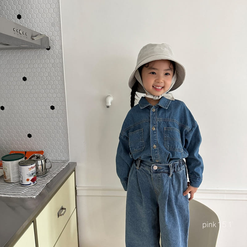 Pink151 - Korean Children Fashion - #prettylittlegirls - Cargo Denim Jacket - 12