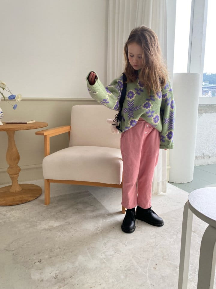 Plan B Atelier - Korean Children Fashion - #Kfashion4kids - Fresia Knit Tee - 5