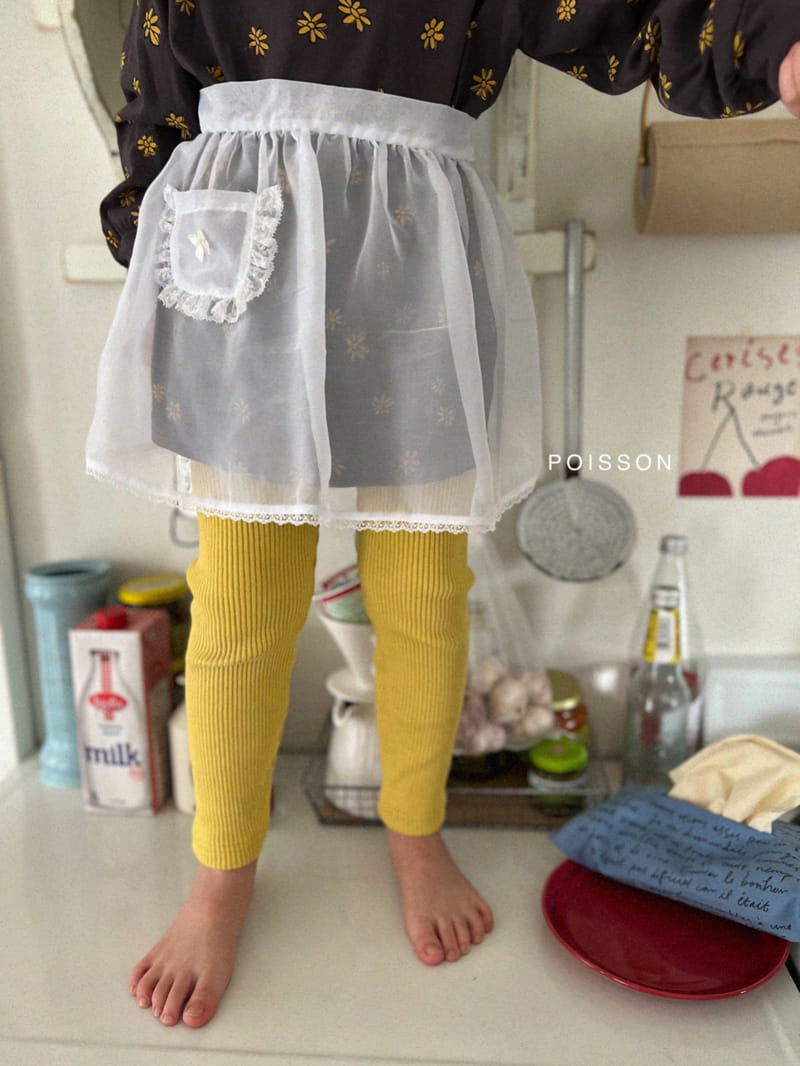 Poisson - Korean Children Fashion - #discoveringself - Smile Leggings - 5