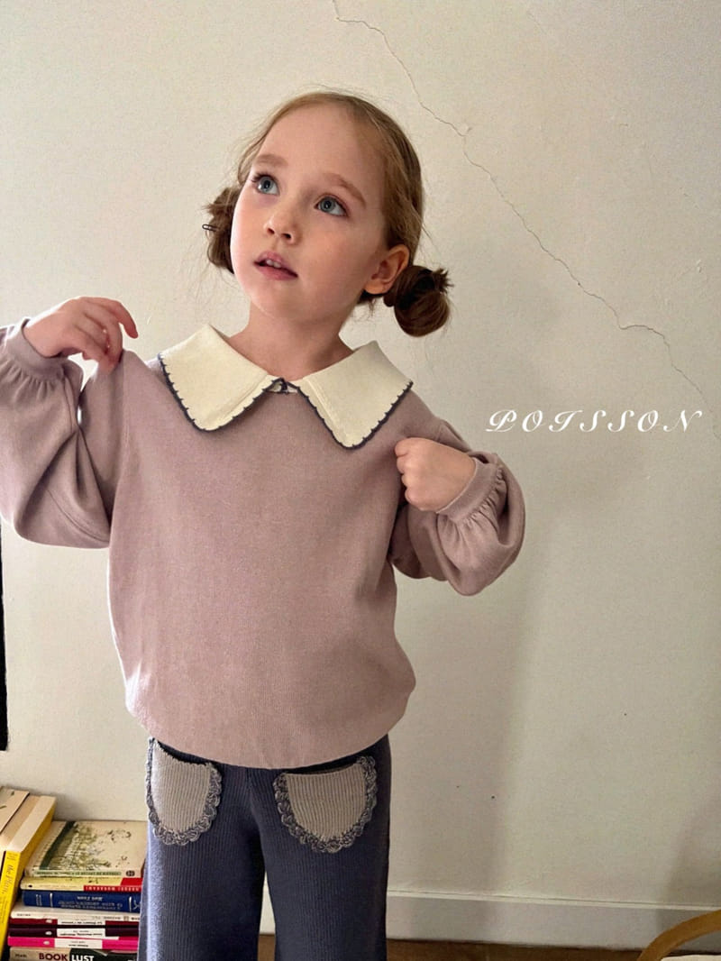 Poisson - Korean Children Fashion - #toddlerclothing - Piola Knit Tee - 5