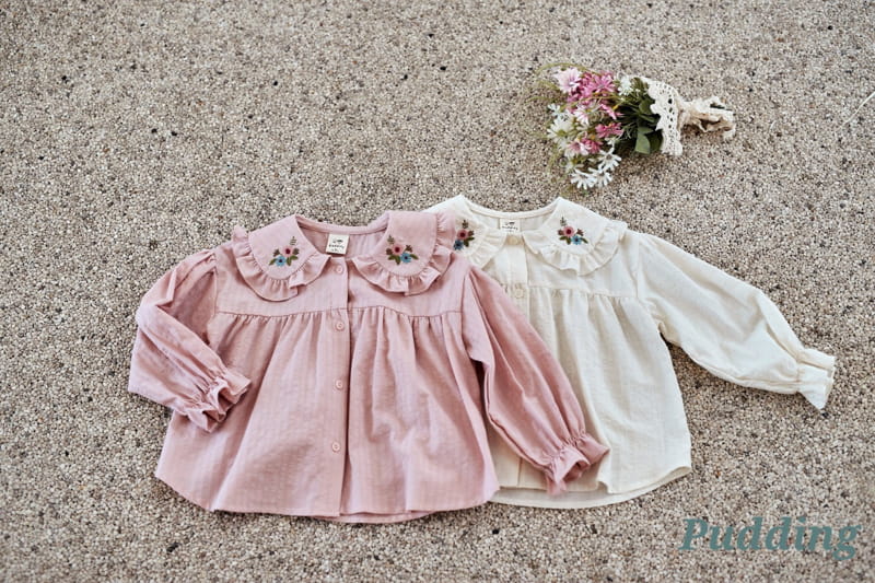 Pudding - Korean Children Fashion - #childofig - Blouse - 8