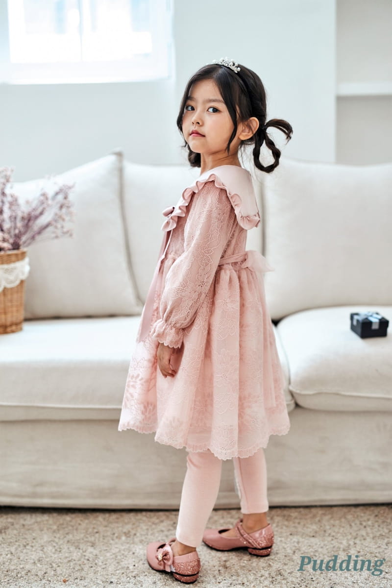 Pudding - Korean Children Fashion - #discoveringself - See Through One-piece - 6