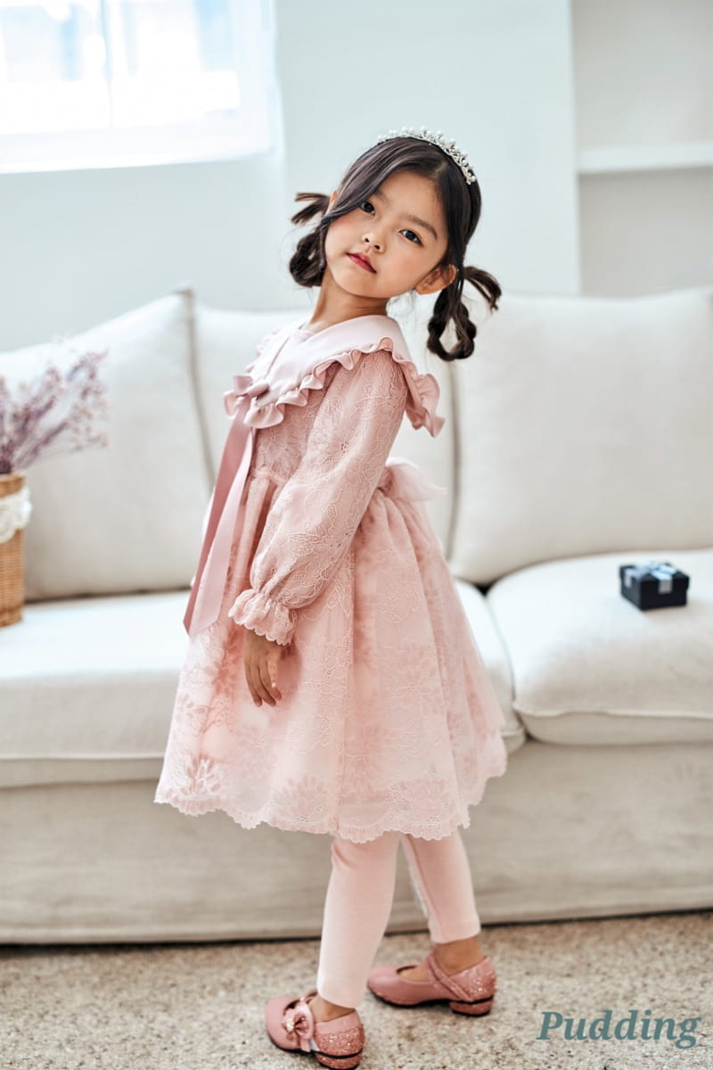Pudding - Korean Children Fashion - #fashionkids - See Through One-piece - 7