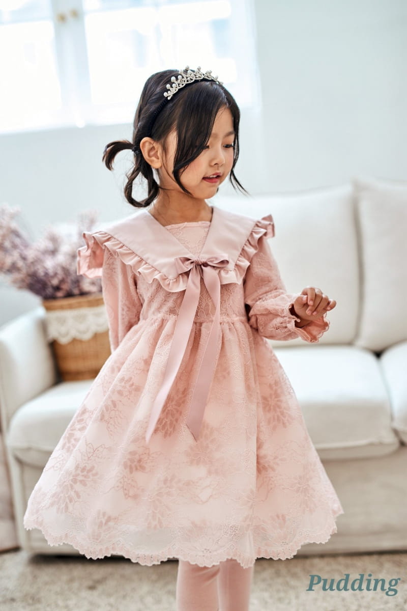 Pudding - Korean Children Fashion - #kidsshorts - See Through One-piece - 8