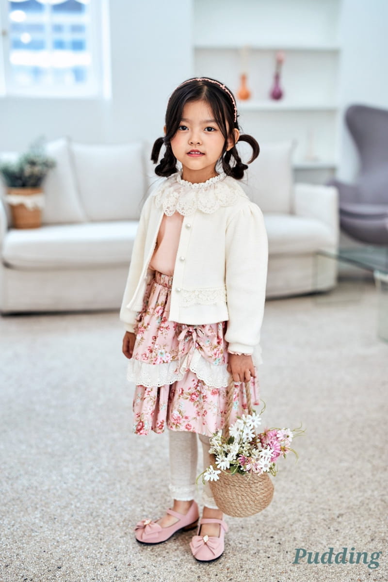 Pudding - Korean Children Fashion - #fashionkids - Rib Cardigan - 4