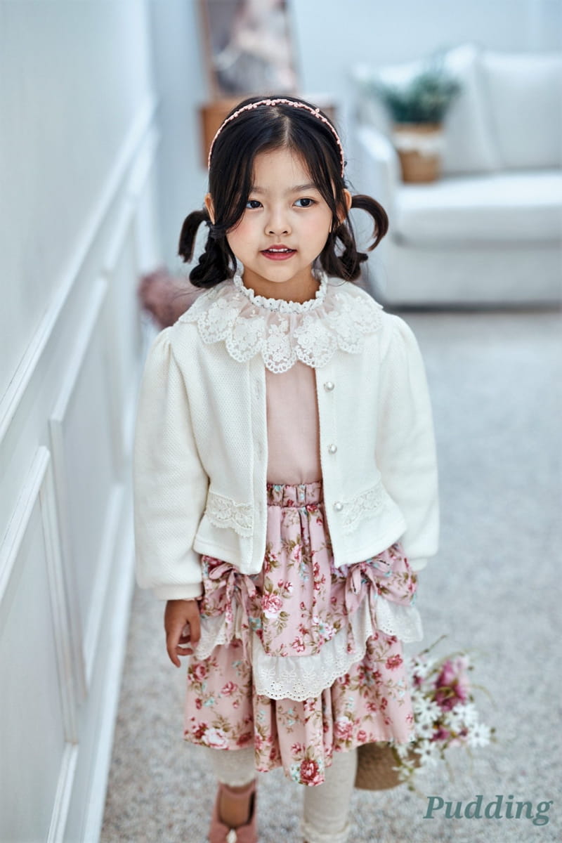 Pudding - Korean Children Fashion - #kidsstore - Rib Cardigan - 5