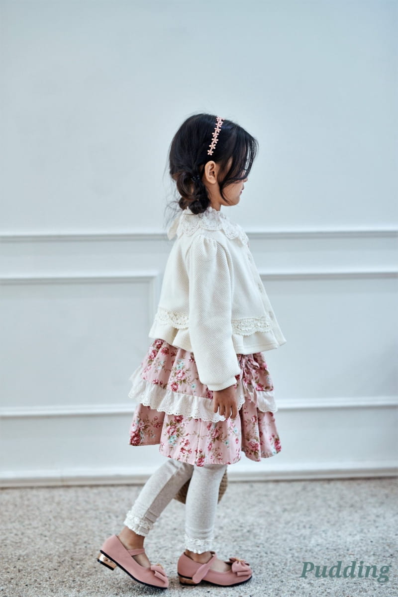 Pudding - Korean Children Fashion - #kidzfashiontrend - Rib Cardigan - 6