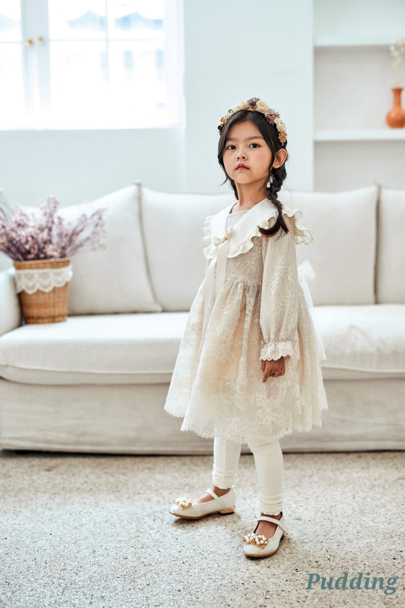 Pudding - Korean Children Fashion - #littlefashionista - See Through One-piece - 12