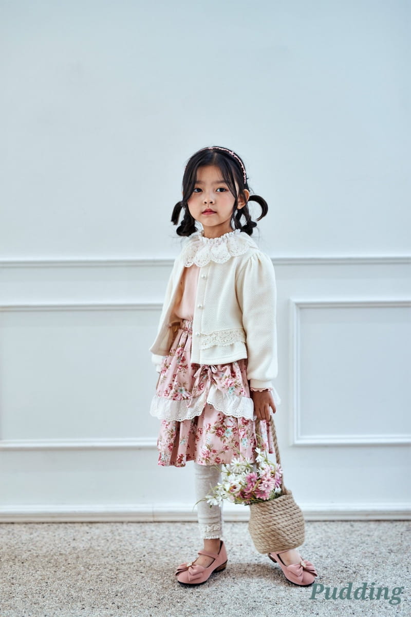 Pudding - Korean Children Fashion - #littlefashionista - Rib Cardigan - 8