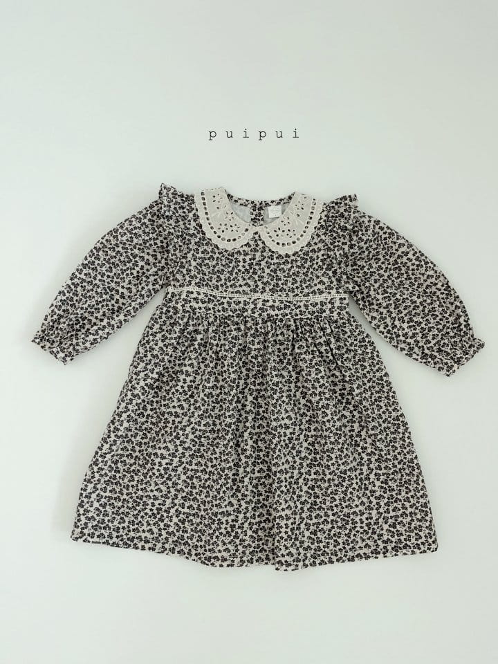 Puipui - Korean Children Fashion - #childofig - Anne Flower One-piece - 12