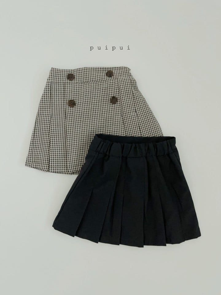 Puipui - Korean Children Fashion - #kidzfashiontrend - Classic Skirt - 3