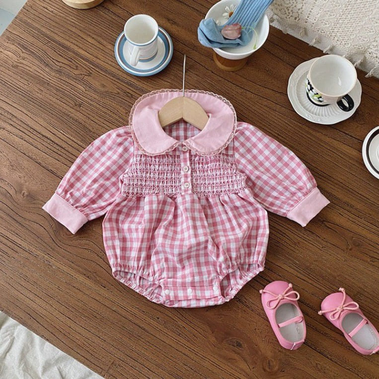 Reve Kid - Korean Baby Fashion - #babyfever - Pinky Heck Bodysuit - 3