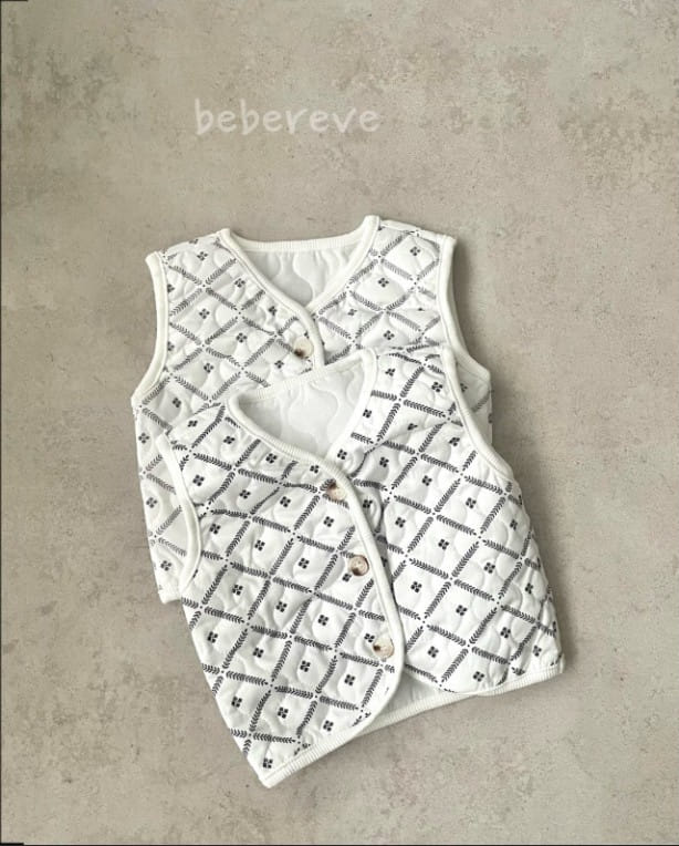 Reve Kid - Korean Baby Fashion - #babygirlfashion - Cloer Quilting Vest