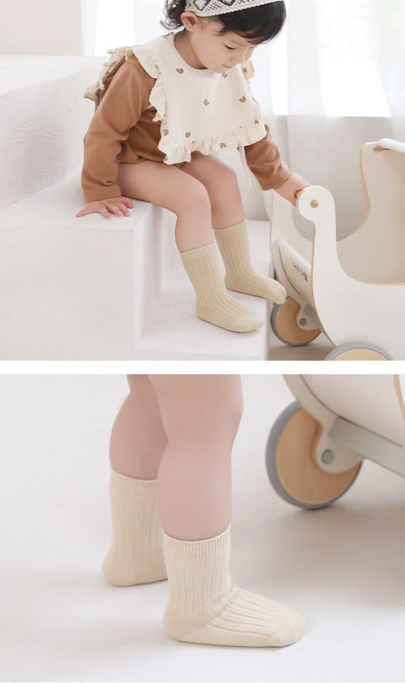 Reve Kid - Korean Baby Fashion - #onlinebabyboutique - Bebe Knee Socks - 4