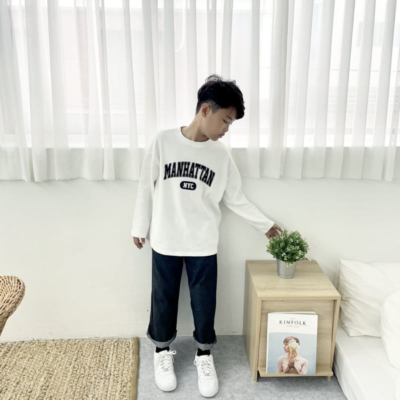 Riwoo Riwoo - Korean Junior Fashion - #kidzfashiontrend - Manhatan Loose Tee - 4