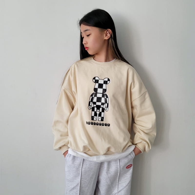 Riwoo Riwoo - Korean Junior Fashion - #childofig - Chess Bear Sweatshirt - 11