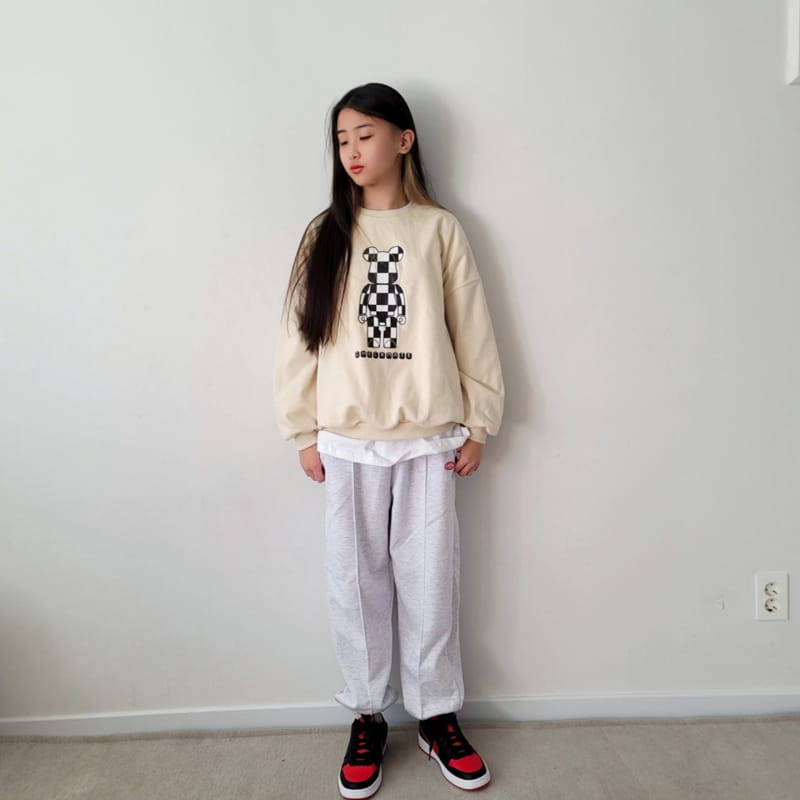 Riwoo Riwoo - Korean Junior Fashion - #childofig - Chess Bear Sweatshirt - 12