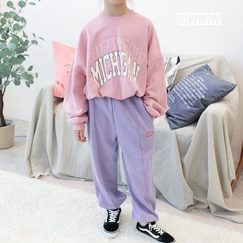 Riwoo Riwoo - Korean Junior Fashion - #discoveringself - Michigan Sweatshirt - 2